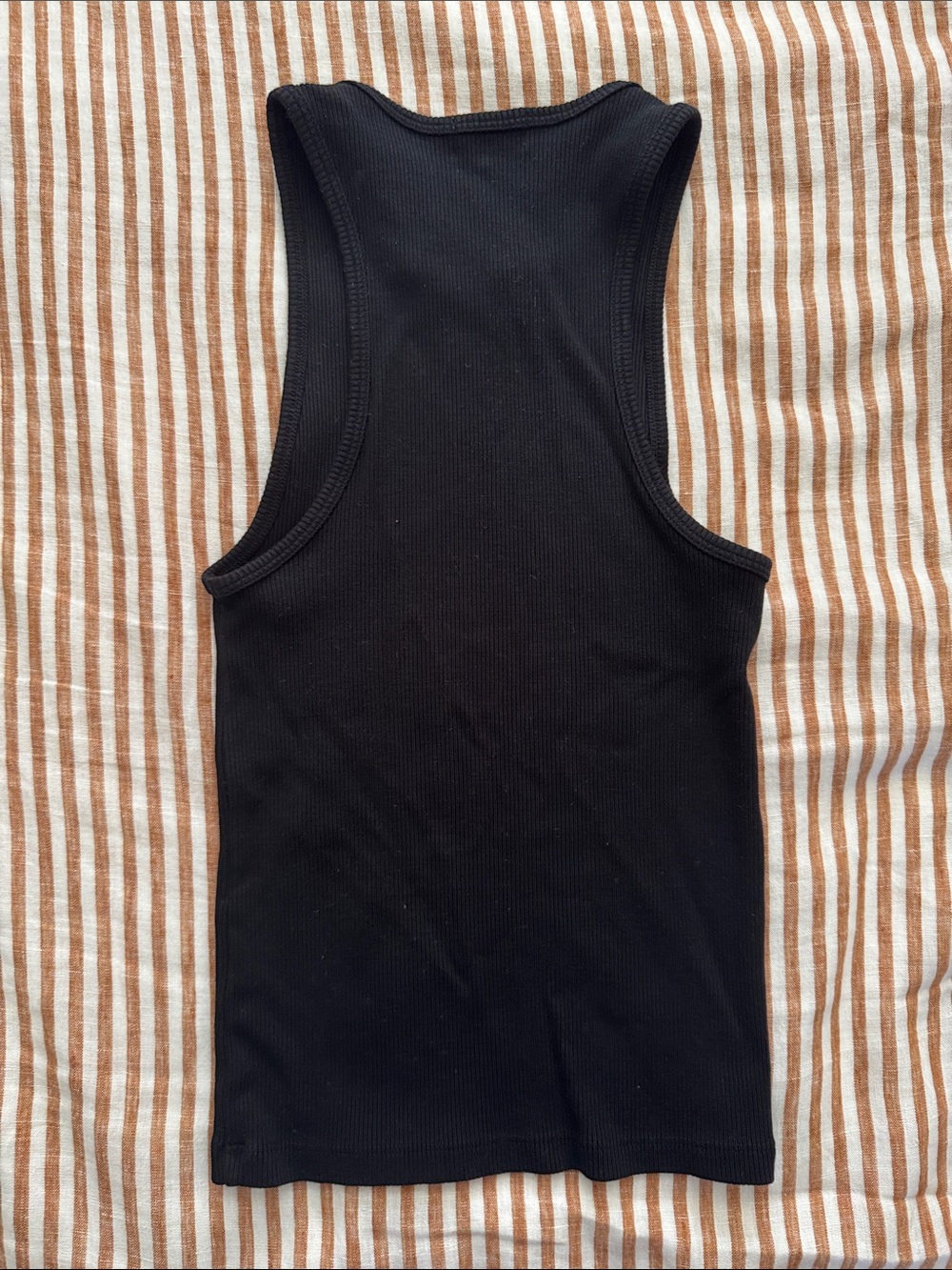 DONNI Ribbed Tank - Black - Picture 7 of 7